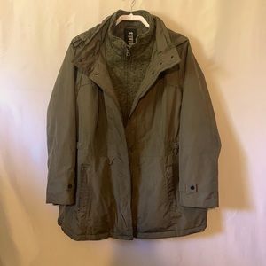 Womans hooded jacket size 1x